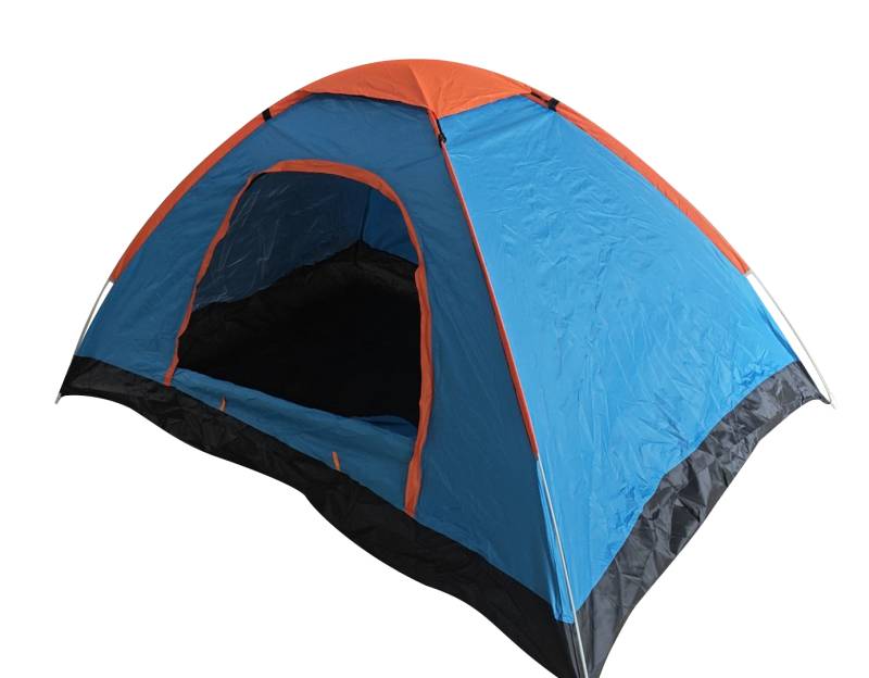 TENT001 CARPA CAMPING GRUPAL MEDIDAS 2 MTS X 1,15 MTS X 1 MTS + POLYESTER - TELA OXFORD - FIBRA DE VIDRIO