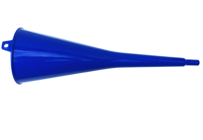EMBU004 EMBUDO UNIVERSAL COLOR AZUL DIAMETRO 12,8 CM, PICO 1,5 CM,  ALTURA 43,20 CM