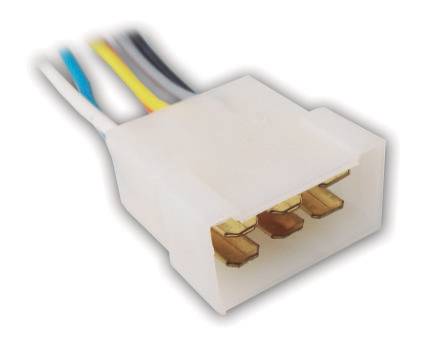 1011 FICHA UNIVERSAL 6 VIAS HEMBRA