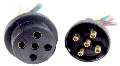 1120 FICHA UNIVERSAL 5 VIAS ACOPLADO NYLON