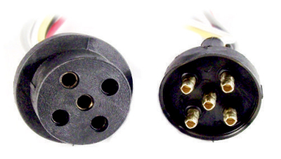 1121 FICHA UNIVERSAL 5 VIAS ACOPLADO NYLON REFORZADA