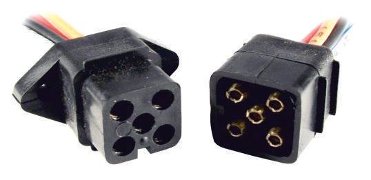 1131 FICHA UNIVERSAL 5 VIAS ACOPLADO CUADRADA