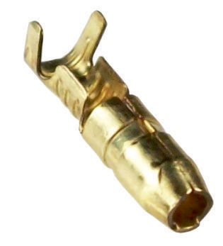11637 Terminal tubo macho para hembra de 4 mm.