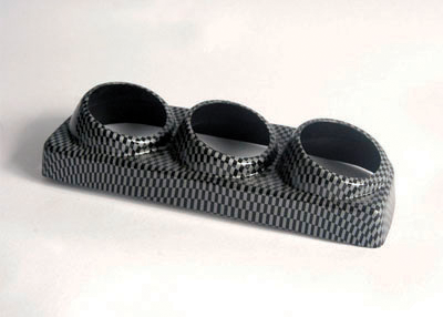1207 PORTARELOJ TRIO TORPEDO NEGRO O CARBONO