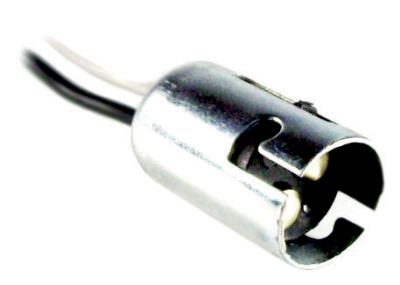 1245 PORTALAMPARA UNIVERSAL 2 POLOS SIN SOPORTE