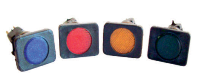 1271 PORTALAMPARA UNIVERSAL LUZ TESTIGO UNIVERSAL RECTANGULAR