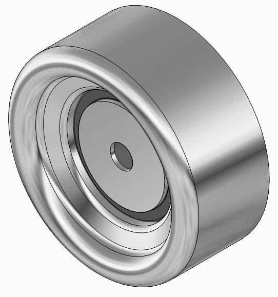 12777 Polea correa de alternador Fiat Ducato 2.8/ Escort 1.8 16v/ Corsa/  Astra / Frontier  Xterra/ Agrale
