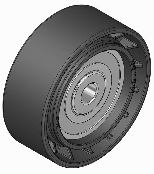 12809 Polea correa de alternador Renault Twingo desde 93/ Clio desde 2000