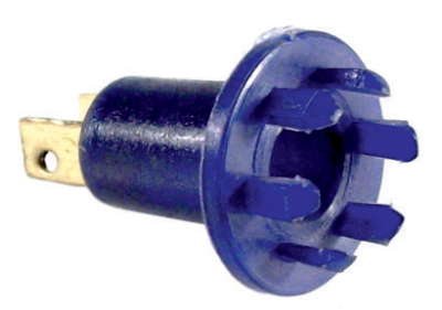 1281 PORTALAMPARA UNIVERSAL 1 POLO ARANA PLASTICO
