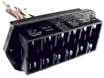 1306 FICHA PORTAFUSIBLE VOLKSWAGEN DODGE 1500-1800