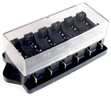 1313 FICHA PORTAFUSIBLE UNIVERSAL 6 VIAS FUSIBLE FICHA