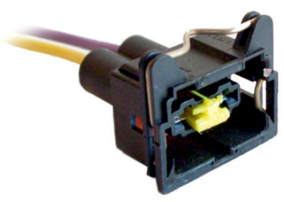 1408_E Ficha 2 Vías para portalampara H1 Mercedez Benz Cable 1,5 mm