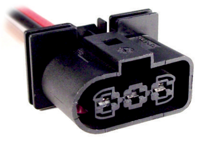 1574 FICHA VOLKSWAGEN 3 VIAS CONEXION ELECTROVENTILADOR GOL III