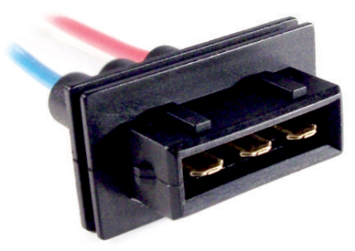1620 FICHA MACHO ELECTROVENTILADOR VW - 3 VIAS