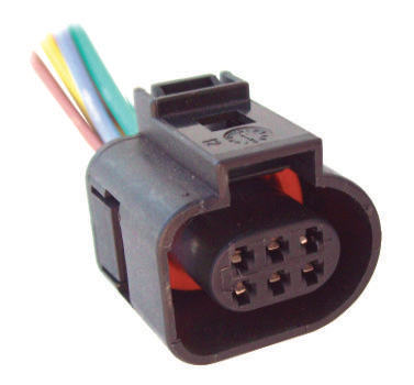 1638 FICHA SENSOR MARIPOSA VW GOL / FOX - 6 VIAS
