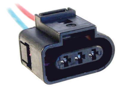 1657 FICHA 3 VIAS SENSOR DE ROTACION VW GOLF FOX MOTOR ELECTRON VW- UP