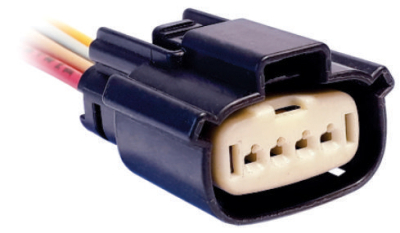 1857 FICHA 4 Vias Medidor Flujo de Aire Sensor MAF Ford Fiesta Ka Ecosport