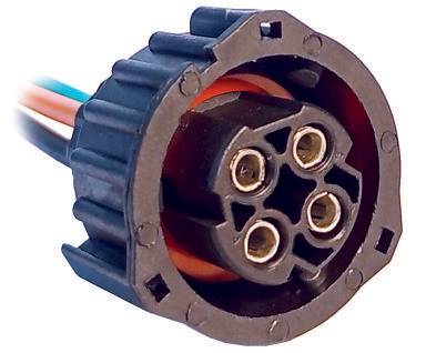 1904 FICHA 4 Vias Sensor Temp. de Aceite y modulo ABS Iveco/Scania/VOLVO