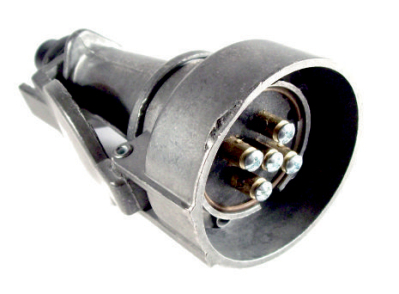 3250 Enchufe acoplado 5 contactos (Metalico) Base 68 mm (Triler)