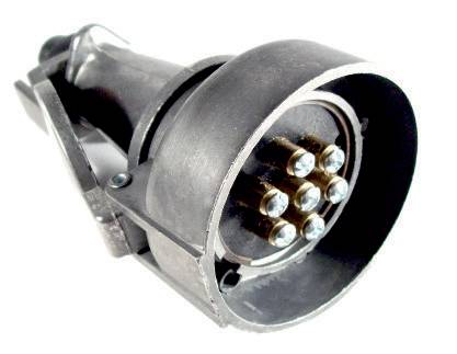 3270 Enchufe acoplado 7 contactos (Metalico) Base 74 mm (Triler)