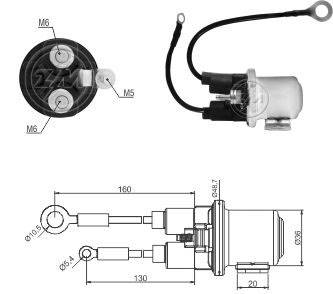 1408 Rele Auxiliar Renault Trucks/ Volkswagen Camiones/ Volvo Camiones 24v.