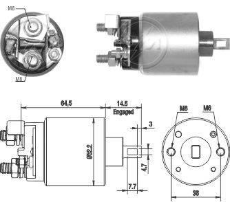 2710 Solenoide Nissan Frontier 12v.