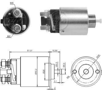 2995 Solenoide Hyundai I30/ Kia Cerato/ Soul 12v.