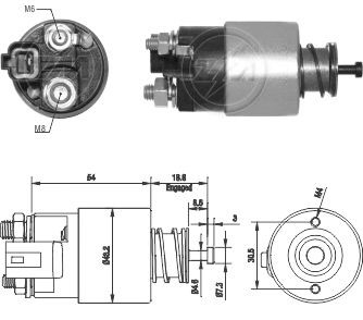 2391 Solenoide Kia Soul/ Hyundai Elantra/ I30 12v.