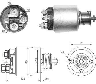 6494 Solenoide Chevrolet Aveo/ Sonic 12v.