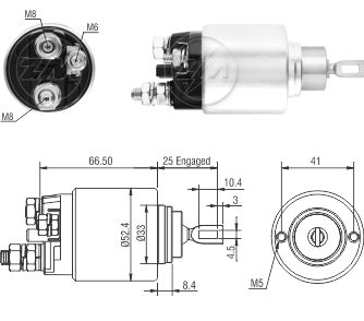 2382 Solenoide Fiat Strada