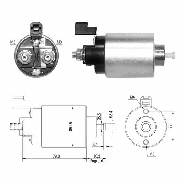 1992 Solenoide Lifan X60