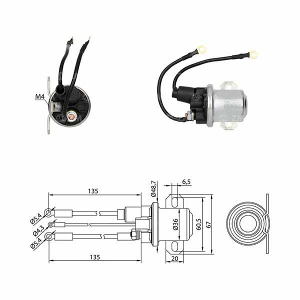 4428 Solenoide Scania P/R/T Series