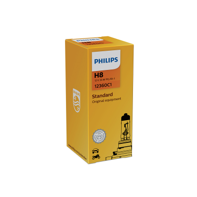 12360 LAMPARA HALOGENA ESTANDAR 12V H8 12360 12V 35W                                         C1