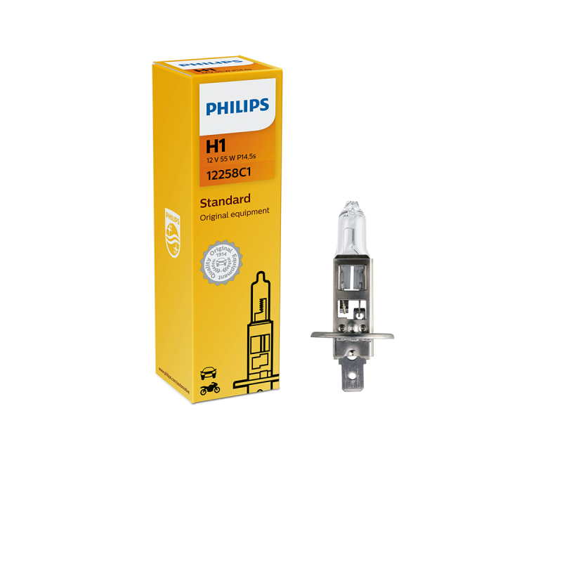 12258 LAMPARA HALOGENA ESTANDAR 12V H1 12258 12V 55W                                        C1