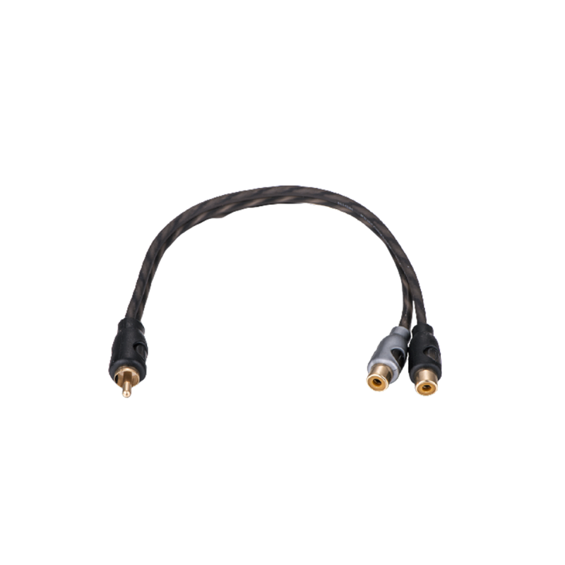 JR1M2F FICHAS DE AUDIO FICHA DE AUDIO PLUG A 2 RCA HEMBRAS