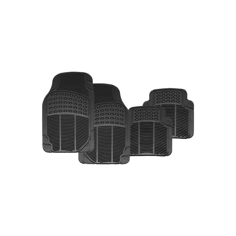 AL001 ALFOMBRA ALFOMBRA PVC 4 PIEZAS NEGRO 7245 / 44.545