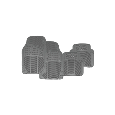 AL002 ALFOMBRA ALFOMBRA PVC 4 PIEZAS GRIS 7245 / 44.545  CANTIDAD POR CAJA 6