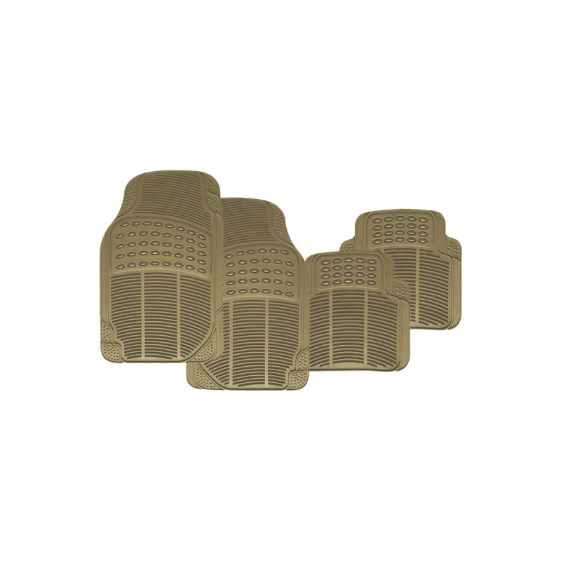 AL003 ALFOMBRA ALFOMBRA PVC 4 PIEZAS BEIGE 7245 / 44.545  CANTIDAD POR CAJA 6