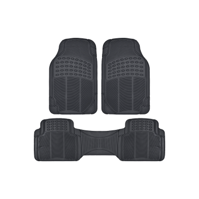 AL004 ALFOMBRA ALFOMBRA PVC 3 PIEZAS NEGRO 7243 / 43137 