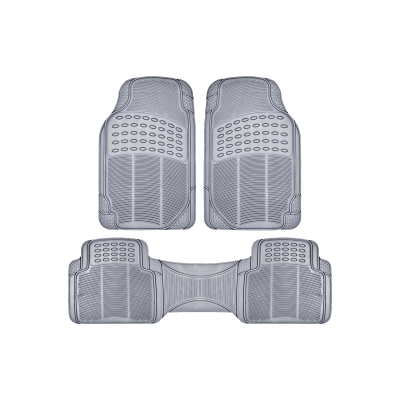 AL005 ALFOMBRA ALFOMBRA PVC 3 PIEZAS GRIS 7243 / 43137 CANTIDAD POR CAJA 5