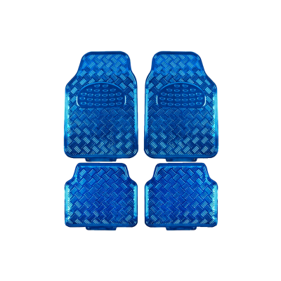 AL013 ALFOMBRA ALFOMBRA PVC ALUMINIO METALIZADA MATE 4 PIEZAS AZUL 7045.5 / 4245.5 CANTIDAD POR CAJA 6