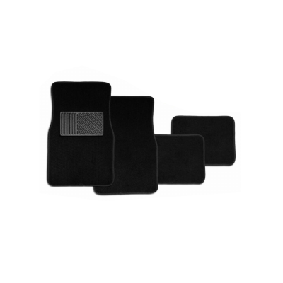 AL017 ALFOMBRA ALFOMBRA CARPETA TIPO ORIGINAL 4 PIEZAS NEGRO 67.543.5 / 3444.5 CANTIDAD POR CAJA 10