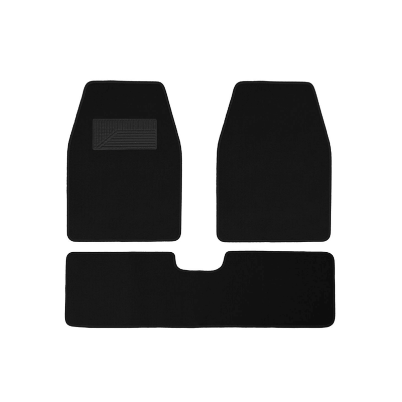 AL020 ALFOMBRA ALFOMBRA CARPETA TIPO ORIGINAL 3 PIEZAS NEGRO 67.543.5 / 7244.5 CANTIDAD POR CAJA 6