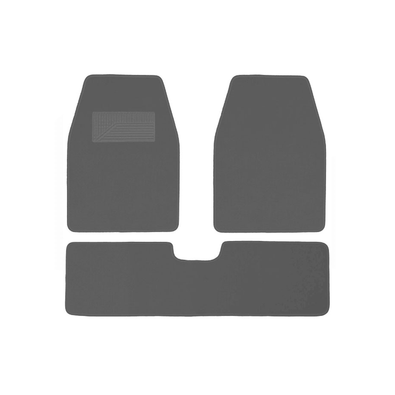 AL021 ALFOMBRA ALFOMBRA CARPETA TIPO ORIGINAL 3 PIEZAS GRIS 67.543.5 / 7244.5 CANTIDAD POR CAJA 6