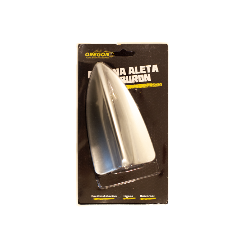 AN014 ANTENA ANTENA ALETA DE TIBURON CROMOADA UNIVERSAL CANTIDAD POR CAJA 50