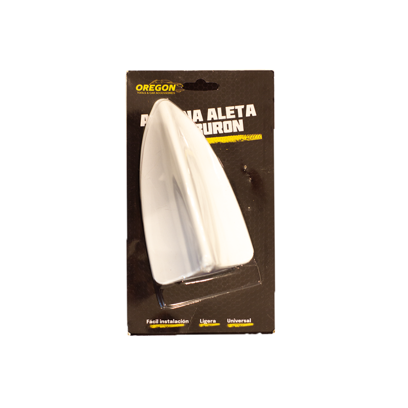 AN016 ANTENA ANTENA ALETA DE TIBURON BLANCA UNIVERSAL CANTIDAD POR CAJA 50