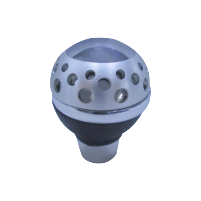 BP004 BOCHA DE PALANCA DE CAMBIOS BOCHA DE PALANCA DE CAMBIOS ALUMINIO NEGRO / PLATEADO UNIVERSAL