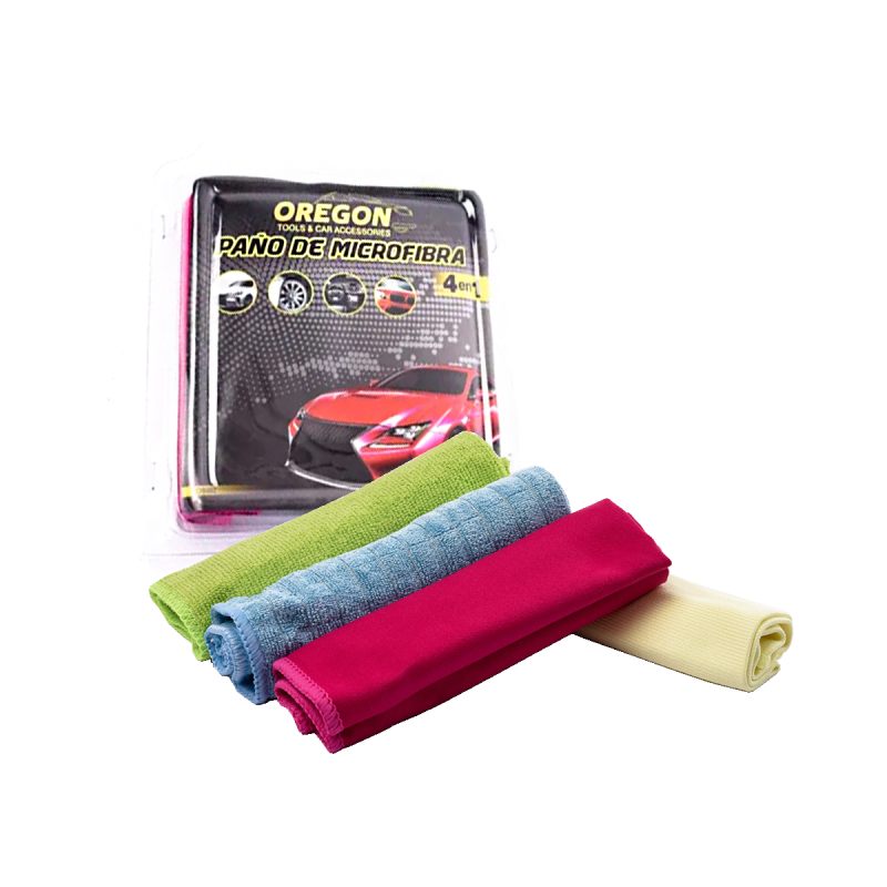 COS002 PAÑO DE MICROFIBRA SET DE PAÑO DE MICROFIBRA X 4 UNIDADES VARIOS UNIVERSAL