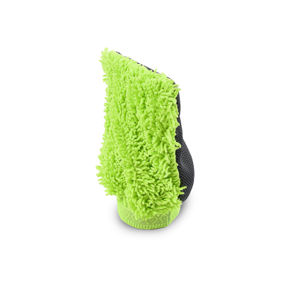 GUANTE DE MICROFIBRA RESISTENTE AL AGUA VERDE VERDE UNIVERSAL CANTIDAD POR CAJA 60