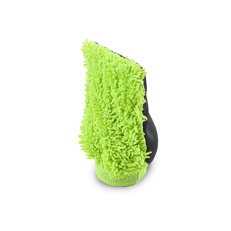 GUANTE DE MICROFIBRA RESISTENTE AL AGUA VERDE VERDE UNIVERSAL CANTIDAD POR CAJA 60